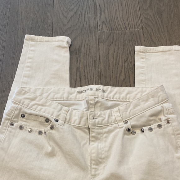 Michael Kors White Skinny Jeans - Picture 2 of 13